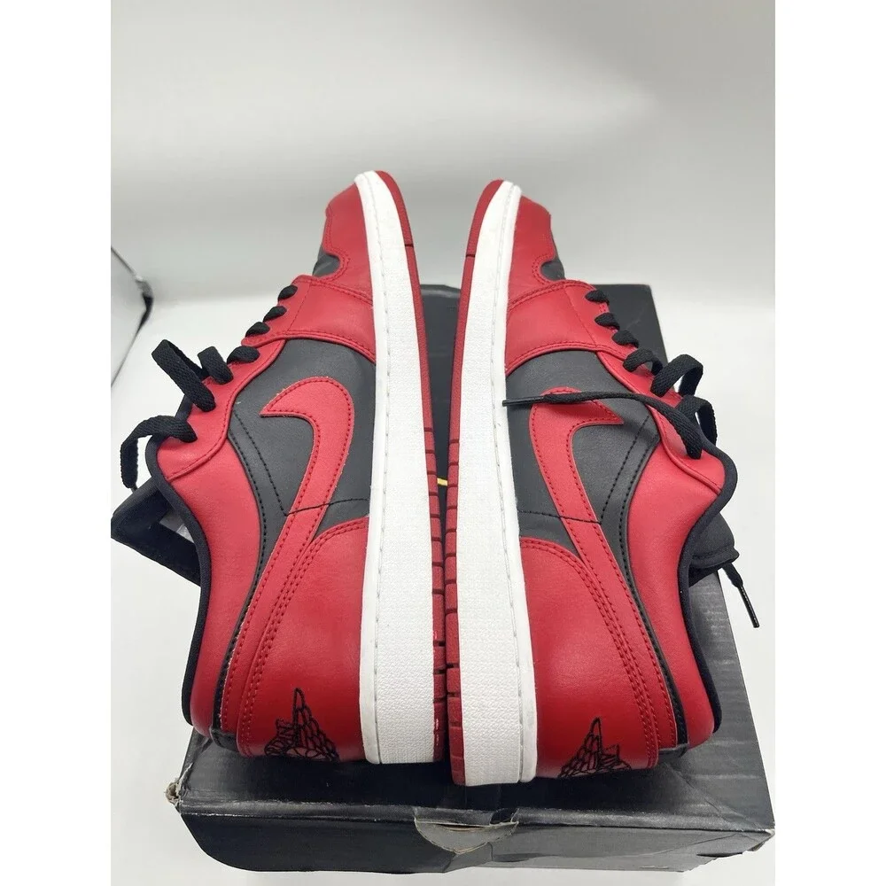 Air Jordan 1 Low Reverse Bred Size 12 With OG Box Authentic